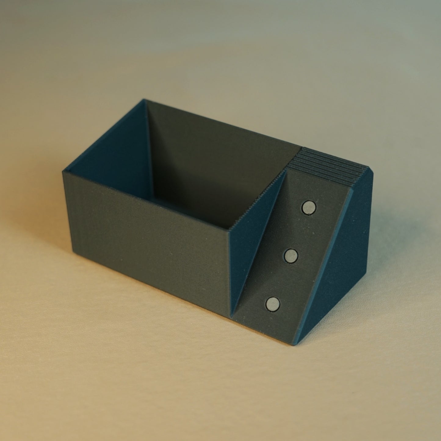 Double Wide hook or bead package holder with magnets (Hooks not included)