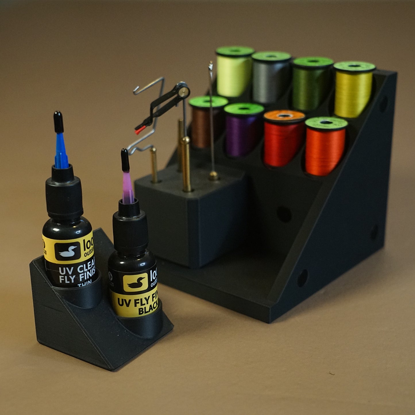 Thread Rack with 2 Insert Slots (*spools and tools not included)